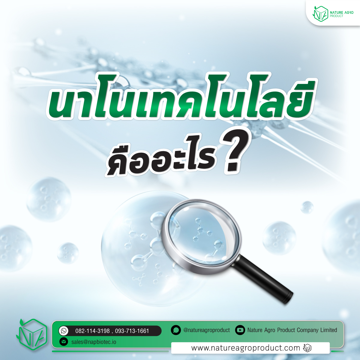 สารสกัดนาโนเทคโนโลยีคืออะไร คืออะไร